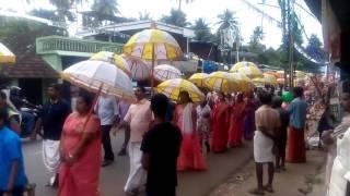 MAPRANAM HOLLY CROSS SHRINE CHURCH. PERUNNAL