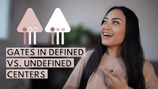 HUMAN DESIGN GATES IN DEFINED VS. UNDEFINED CENTERS (WHAT’S THE DIFFERENCE?!)