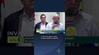 #Shorts | Lula fala sobre manifestações golpistas em Brasília