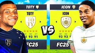 ÉQUIPE DE L’ANNÉE TOTY vs. ÉQUIPE ICON GALACTIK... sur FC25 ! ⭐