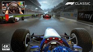 Michael Schumacher's Benetton B195 V10 - Austrian GP | F1 2020 Classic | Steering Wheel Gameplay