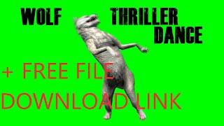 Animated Wolf Dance Thriller Pack 3D + Free File Download