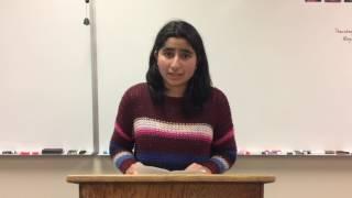 ASB Elections 2017: Riya Kumar-Junior Vice President