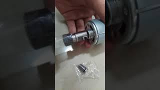 Attaching the ER11 collet to a spindle motor