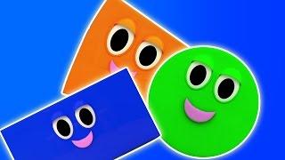 шапе песня | изучать и знать формы | Shapes Song in Russian