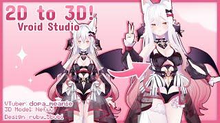 Dopameanie  | VTuber 3D Model 〚 VRoid Timelapse 〛 23