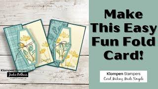 Make and Easy Fun Fold Card!