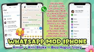 WA MOD iPHONE 2024 | WHATSAPP MOD TERBARU 2024 | RC WHATSAPP iOS