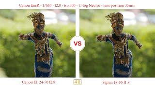 Canon EF 24-70 f2.8 vs Sigma 18-35 f1.8 dc (EosR)