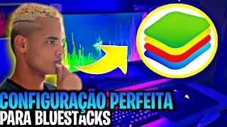 COMO CONFIGURAR O BLUESTACKS PRA JOGAR FREE FIRE SEM BUG DE ANALOGICO FAMOSO 3 CAPAS