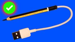 How To Make Soldering Iron Using Pencil