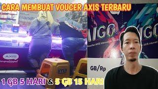 Cara Membuat Voucer Axis Terbaru