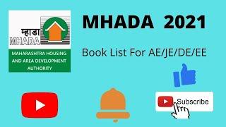 MHADA Proper Book List For AE/JE/DE/EE (म्हाडा-2021)