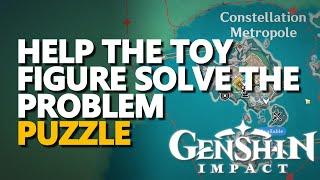 Help the toy figure solve the problem Genshin Impact