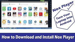 How to Download, Install and Use NOX Player on PC