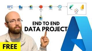 Azure End-To-End Data Engineering Project for Beginners (FREE Account) | Real Time Tutorial