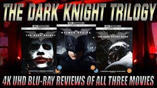 THE DARK KNIGHT TRILOGY 4K REVIEW - BATMAN BEGINS, THE DARK KNIGHT, THE DARK KNIGHT RISES