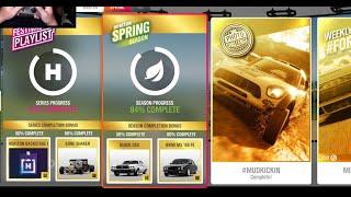 Forza Horizon 4 - How to Complete Festival Playlist Spring season Update 38 - 50, 80 Percent