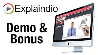 Explaindio Demo and Bonus - What Is Explaindio Video Creator?