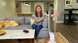 Dyson AM07 Bladeless Oscillating Tower Fan on QVC