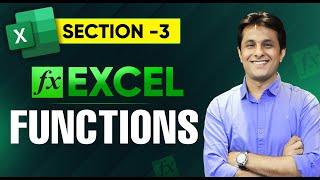 How To Use Excel Shortcuts & Functions For Faster Workflows! Section 3