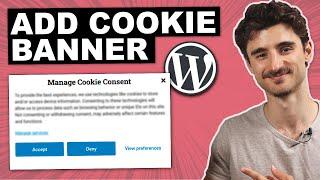 Add Cookie Notification Banner to WordPress with a Plugin (Easy Consent Popup)
