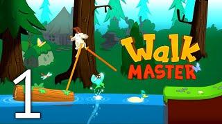 Walk Master Android Gameplay | Part 1 | Trail 1 to 12 | by b2gameplay