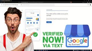 INSTANT Google My Business Verification Without a Postcard  - Receive Code Via  TEXT (SMS) GMB 2022