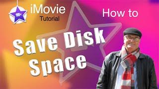 Save Disk Space by deleting render files - iMovie