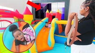 we turned our house into a bounce park and lived to regret it!