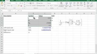 Numerical Equation-Solving in Excel