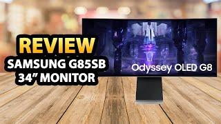 Samsung G85SB 34" Odyssey Curved Gaming Monitor  Review