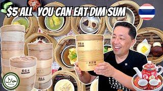 Cheapest Dim Sum Buffet in Bangkok  Trying Entire Menu at All You Can Eat Dim Sum Restaurant 