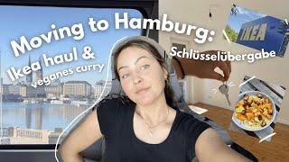 MOVING TO HAMBURG: Ikea haul, Struggles & vegan Curry | Janne Greta