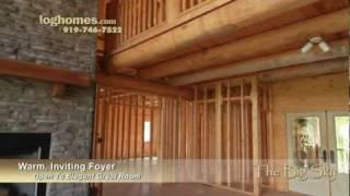 Big Sky Log Cabin Virtual Tour by eLoghomes.com