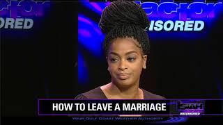 HOW TO PREPARE TO LEAVE AN UNHAPPY MARRIAGE!