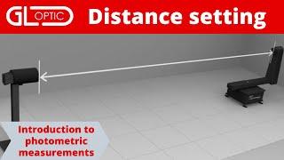 Introduction to photometric measurements - setting photometric distance