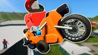 STUNT RACE CHALLENGE! - Brick Rigs Multiplayer Gameplay - Lego Racing Game