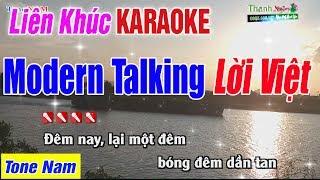 LK Modern Talking Lời Việt Karaoke Tone Nam | Hỡi Em Tuyệt Vời - Em Là Tình Yêu Là Cuộc Sống