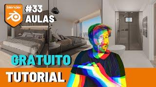 TUTORIAL GRATUITO DE BLENDER PARA ARQUITETURA: Aprenda Blender do Zero ao Render e Pós Produção