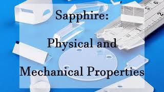 Properties of Sapphire
