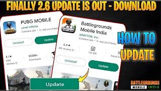 FINALLY  BGMI 2.6 UPDATE CONFIRM | BGMI NEW UPDATE | 2. 6 UPDATE BGMI | BGMI UNBAN NEWS