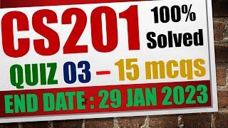 cs201 quiz 3 2023|cs201 quiz 3 solution 2023|cs201 quiz 3 fall 2022|cs201 quiz 3 fall 2023