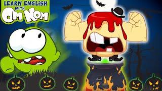 Om Nom Monster Halloween Party | Om Nom Halloween 2021 | Learn With Om Nom