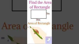 Area of rectangle | Area of Rectangular field |geometry|#Rectangle|Meemak Academy |#shorts