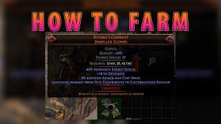 How to Farm Kitoko's Current Unique Gloves - Path of Exile 2 - SSF Lightning Bow Monk Invoker