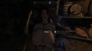 Skyrim Buxom Mod Embershard Mine Run.