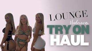 Lingerie & Underwear Try on Haul | Lounge 2023