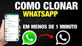 Como CLONAR WhatsApp só Com o Número Sem Notificação (ATUALIZADO 2024)