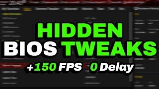 Best Hidden Bios Tweaks to Improve FPS and Lower Latency